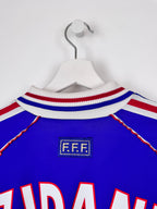 MAILLOT DE FOOTBALL ÉQUIPE DE FRANCE 1998 DOMICILE - ZINÉDINE ZIDANE #10 (M)