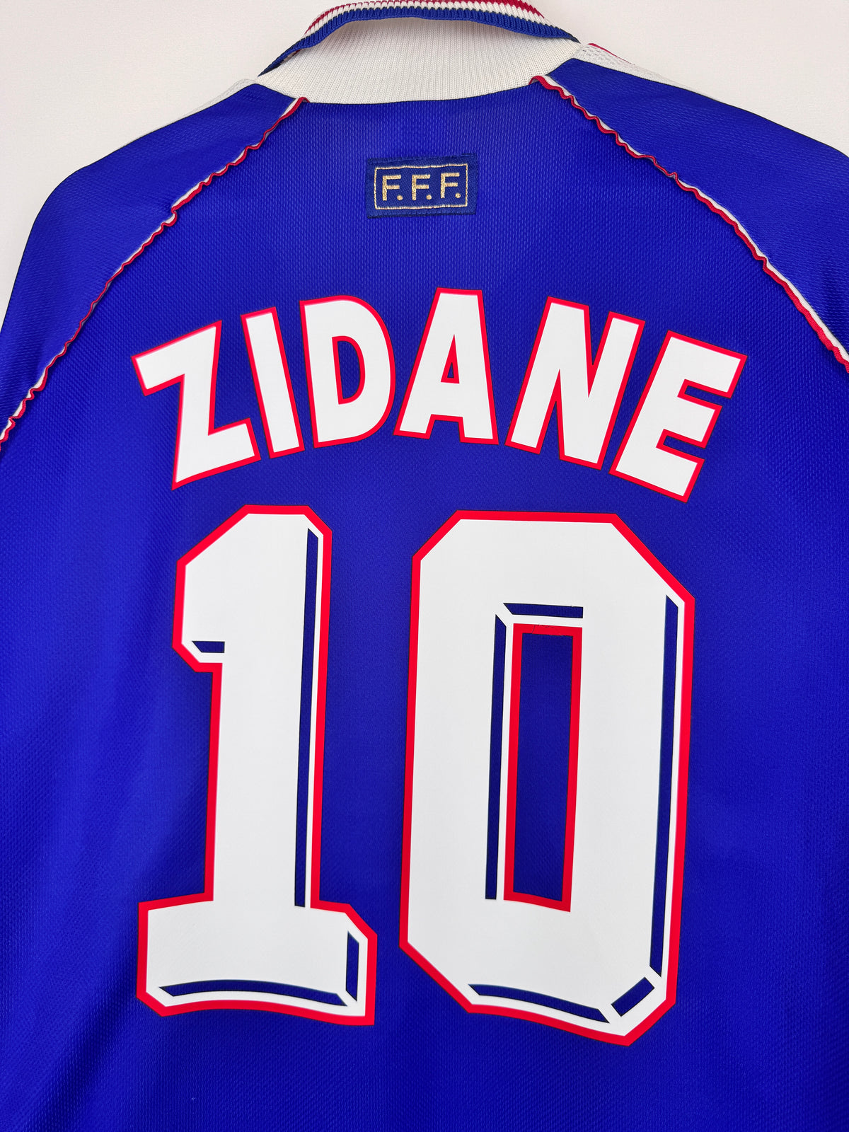 MAILLOT DE FOOTBALL ÉQUIPE DE FRANCE 1998 DOMICILE - ZINÉDINE ZIDANE #10 (M)