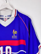 MAILLOT DE FOOTBALL ÉQUIPE DE FRANCE 1998 DOMICILE - ZINÉDINE ZIDANE #10 (M)