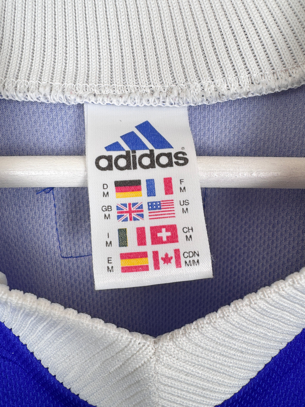 MAILLOT DE FOOTBALL ÉQUIPE DE FRANCE 1998 DOMICILE - ZINÉDINE ZIDANE #10 (M)