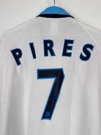 MAILLOT DE FOOTBALL OLYMPIQUE DE MARSEILLE 1999/2000 DOMICILE - ROBERT PIRES #7 (M)