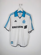 MAILLOT DE FOOTBALL OLYMPIQUE DE MARSEILLE 1999/2000 DOMICILE - ROBERT PIRES #7 (M)