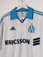 MAILLOT DE FOOTBALL OLYMPIQUE DE MARSEILLE 1999/2000 DOMICILE - ROBERT PIRES #7 (M)