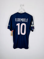 MAILLOT DE FOOTBALL PSG 2025/2026 DOMICILE FINALE BUDAPEST 2026 NEUF AVEC ÉTIQUETTE - OUSMANE DEMBÉLÉ #10 (S)