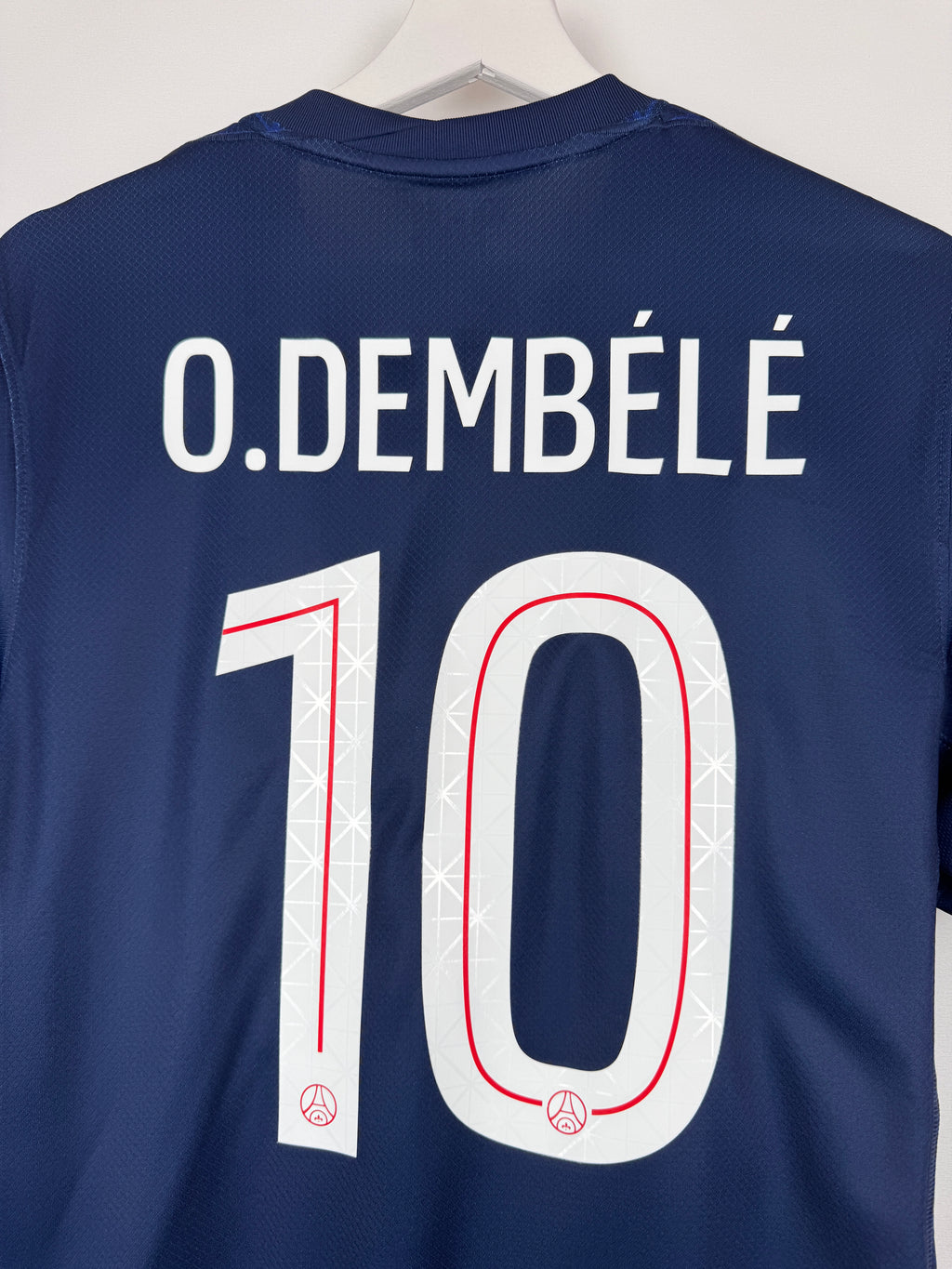 MAILLOT DE FOOTBALL PSG 2025/2026 DOMICILE FINALE BUDAPEST 2026 NEUF AVEC ÉTIQUETTE - OUSMANE DEMBÉLÉ #10 (S)