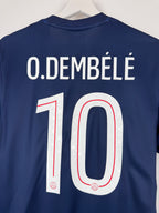MAILLOT DE FOOTBALL PSG 2025/2026 DOMICILE FINALE BUDAPEST 2026 NEUF AVEC ÉTIQUETTE - OUSMANE DEMBÉLÉ #10 (S)