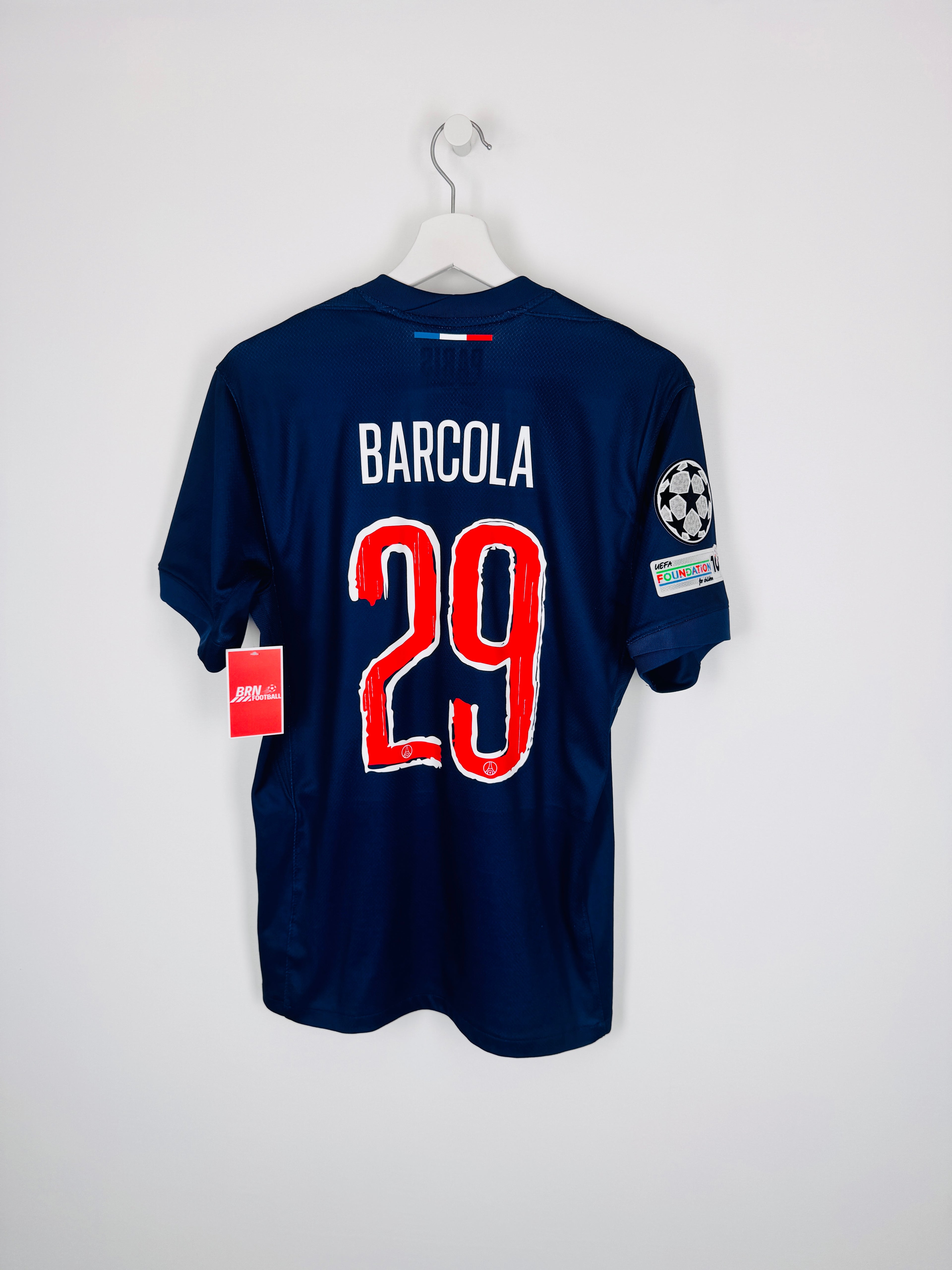 PSG FOOTBALL JERSEY 1997/1998 HOME - NGOTTY #4 (S)