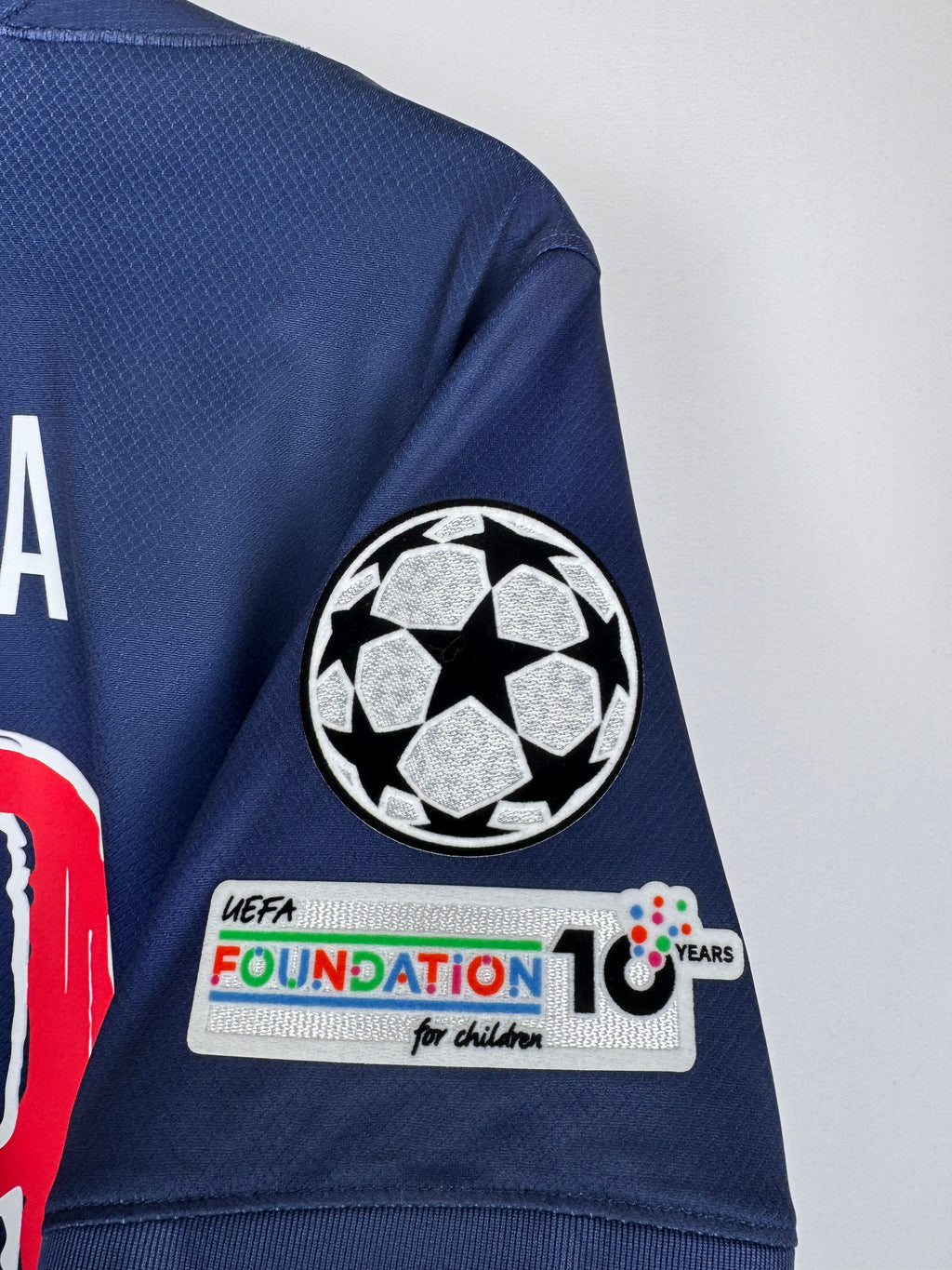 PSG FOOTBALL JERSEY 1997/1998 HOME - NGOTTY #4 (S)