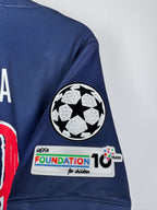 PSG FOOTBALL JERSEY 1997/1998 HOME - NGOTTY #4 (S)