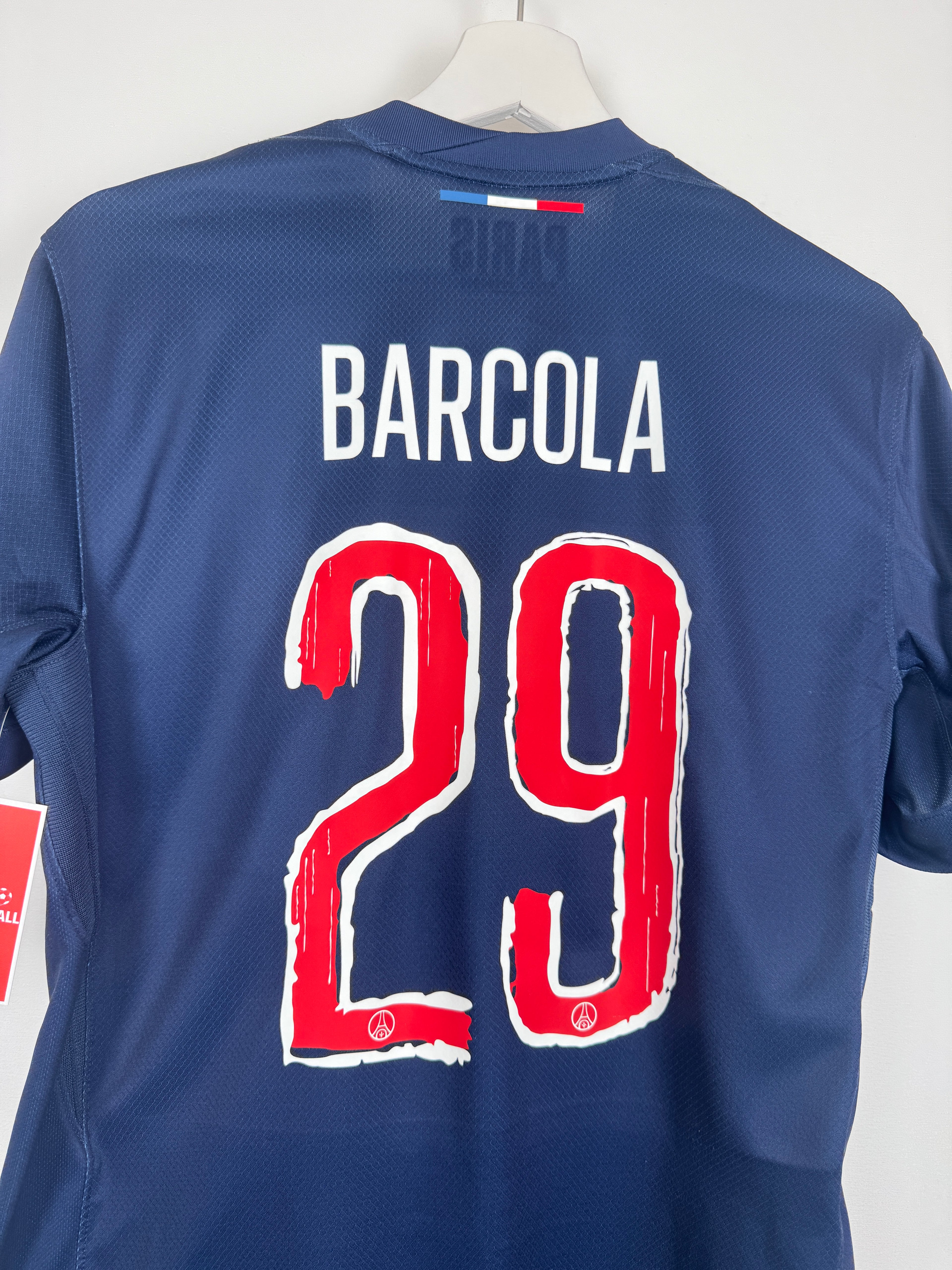 PSG FOOTBALL JERSEY 1997/1998 HOME - NGOTTY #4 (S)