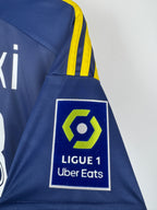MAILLOT DE FOOTBALL OLYMPIQUE LYONNAIS 2023/2024 THIRD - RAYAN CHERKI #18 (S)