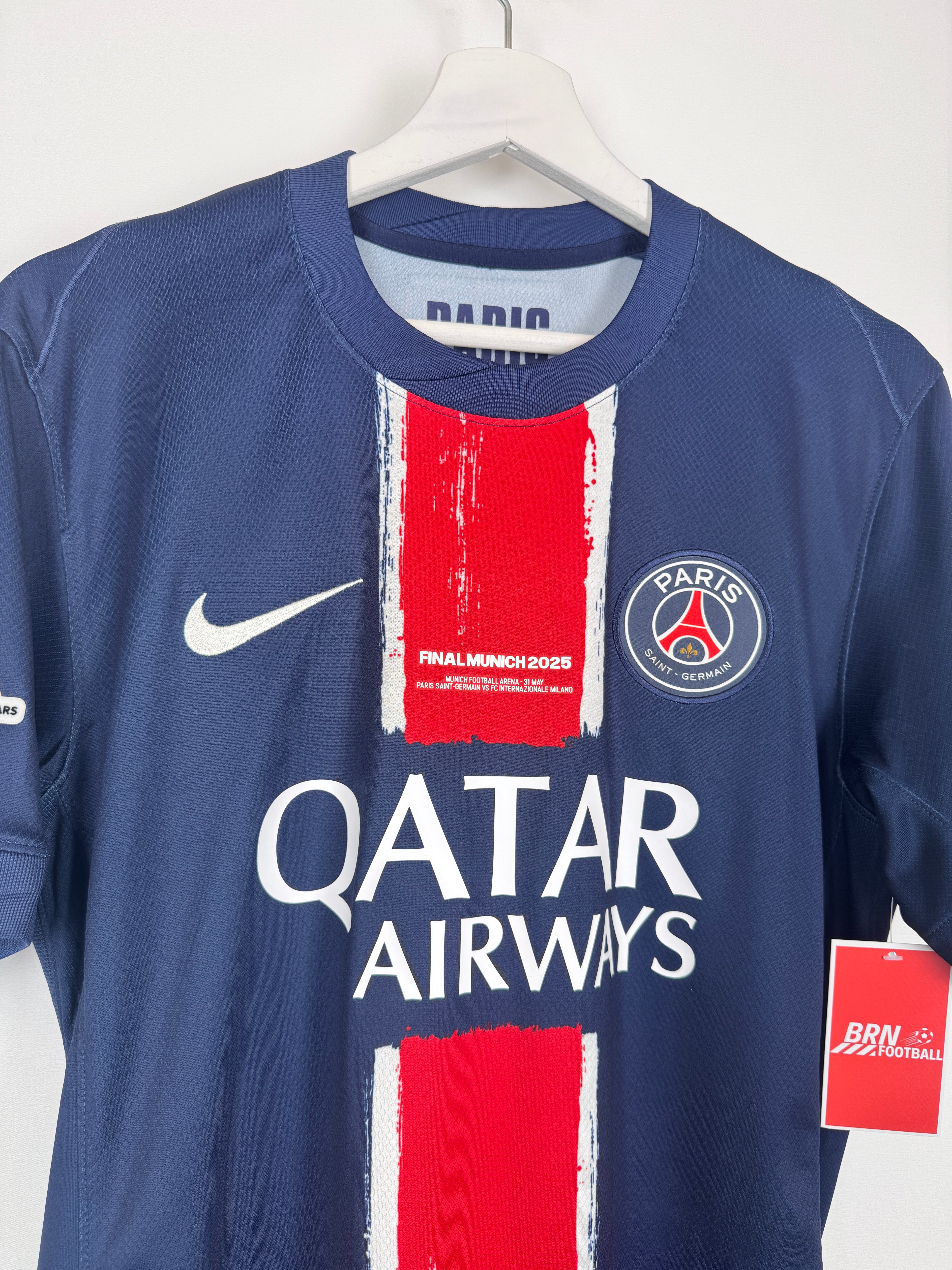 PSG FOOTBALL JERSEY 1997/1998 HOME - NGOTTY #4 (S)