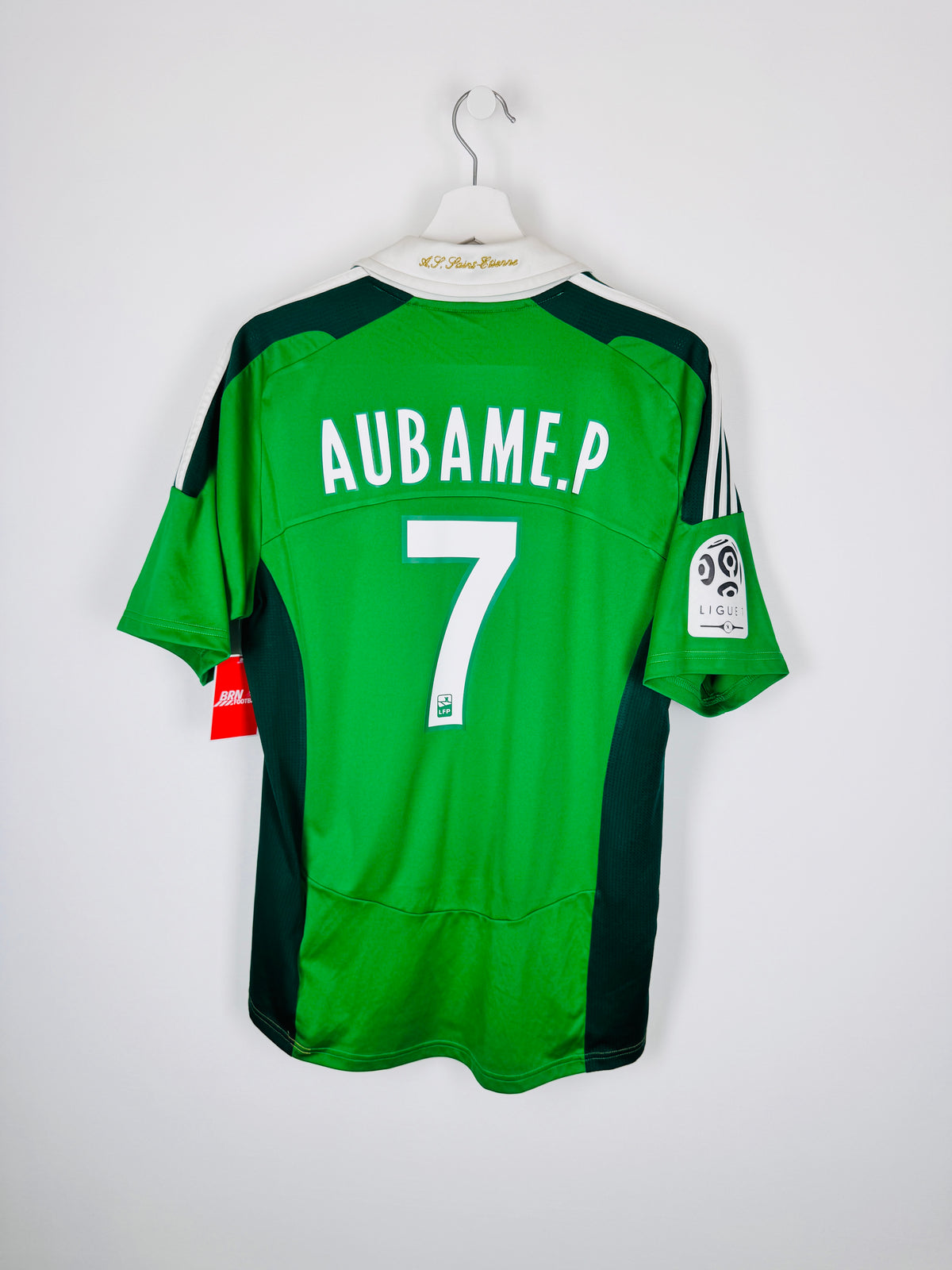 MAILLOT DE FOOTBALL SAINT-ÉTIENNE 2011/2012 DOMICILE - PIERRE-EMERICK AUBAMEYANG #7 (M)