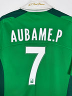 MAILLOT DE FOOTBALL SAINT-ÉTIENNE 2011/2012 DOMICILE - PIERRE-EMERICK AUBAMEYANG #7 (M)