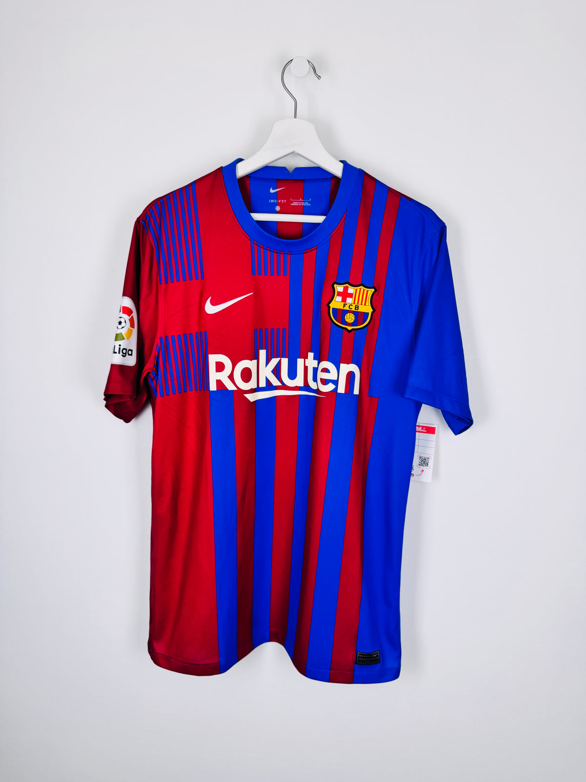 MAILLOT DE FOOTBALL BARCELONE 2021/2022 DOMICILE - PIERRE-EMERICK AUBAMEYANG #25 (L)