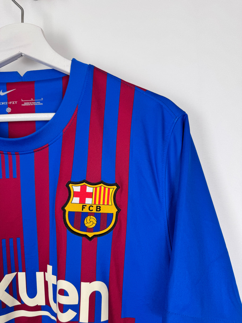MAILLOT DE FOOTBALL BARCELONE 2021/2022 DOMICILE - PIERRE-EMERICK AUBAMEYANG #25 (L)