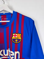 MAILLOT DE FOOTBALL BARCELONE 2021/2022 DOMICILE - PIERRE-EMERICK AUBAMEYANG #25 (L)
