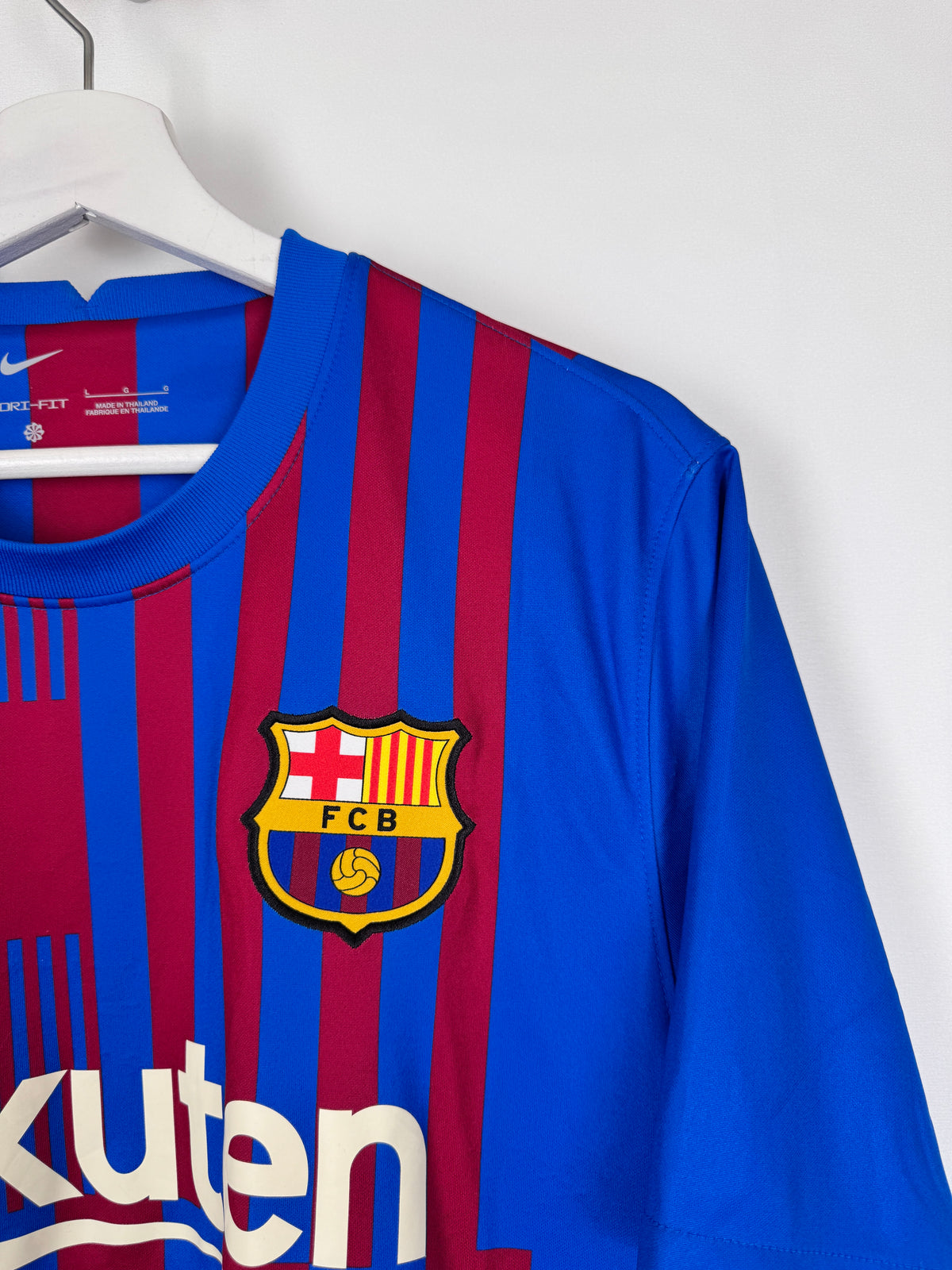 MAILLOT DE FOOTBALL BARCELONE 2021/2022 DOMICILE - PIERRE-EMERICK AUBAMEYANG #25 (L)
