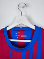 MAILLOT DE FOOTBALL BARCELONE 2021/2022 DOMICILE - PIERRE-EMERICK AUBAMEYANG #25 (L)