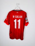 MAILLOT DE FOOTBALL LIVERPOOL 2021/2022 DOMICILE - MOHAMED SALAH #11 (L)