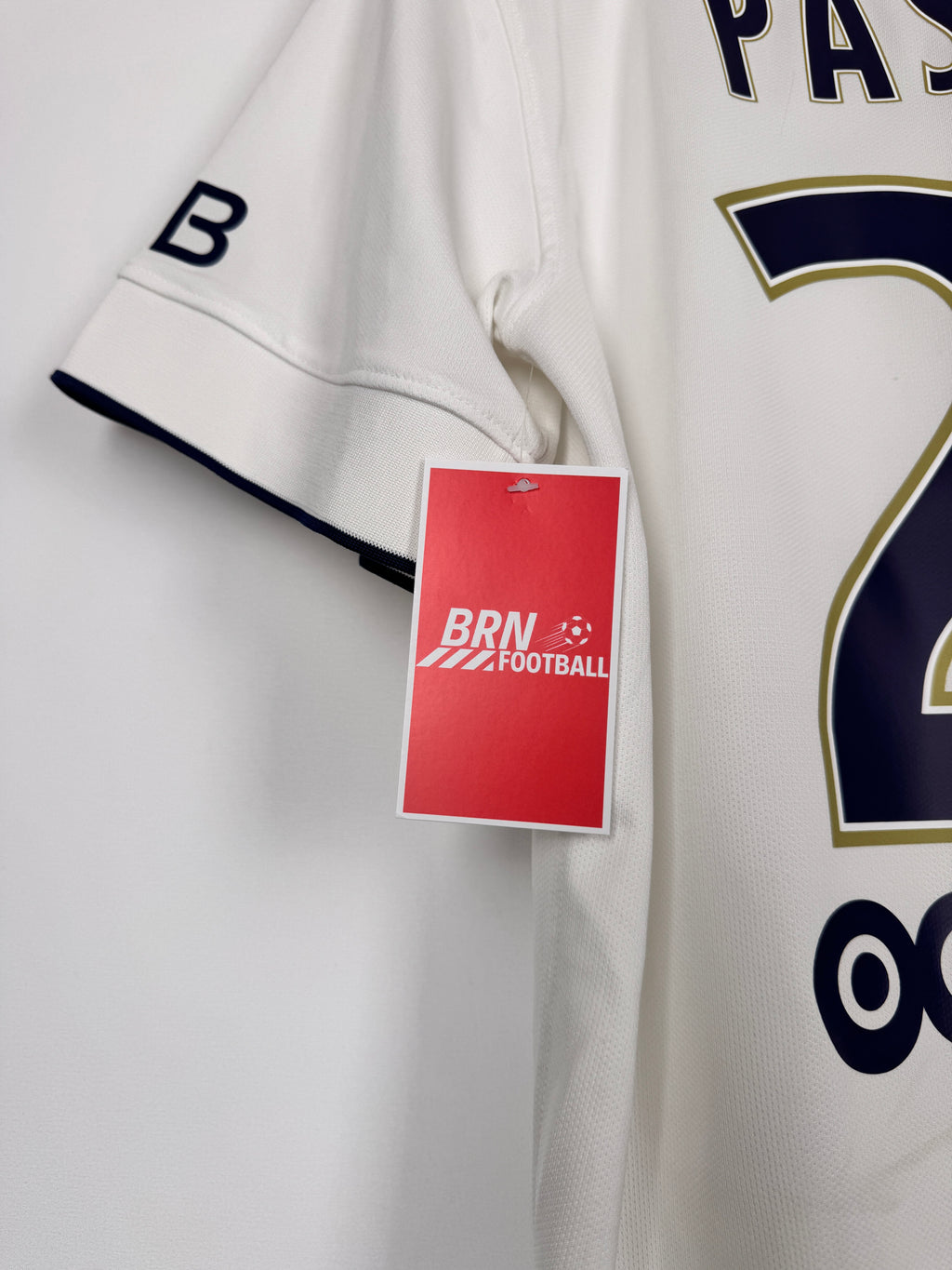 PSG FOOTBALL JERSEY 1997/1998 HOME - NGOTTY #4 (S)
