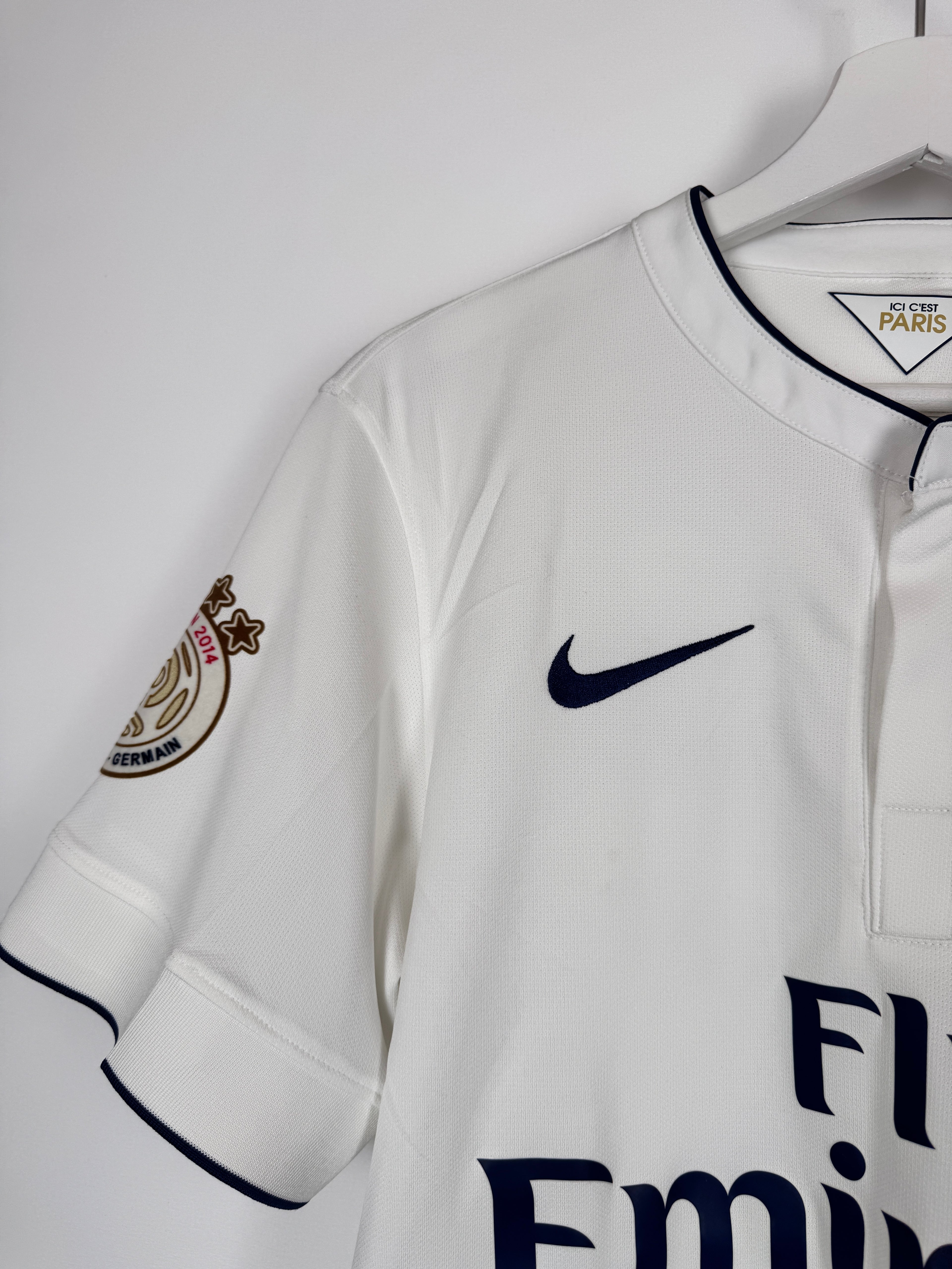 PSG FOOTBALL JERSEY 1997/1998 HOME - NGOTTY #4 (S)