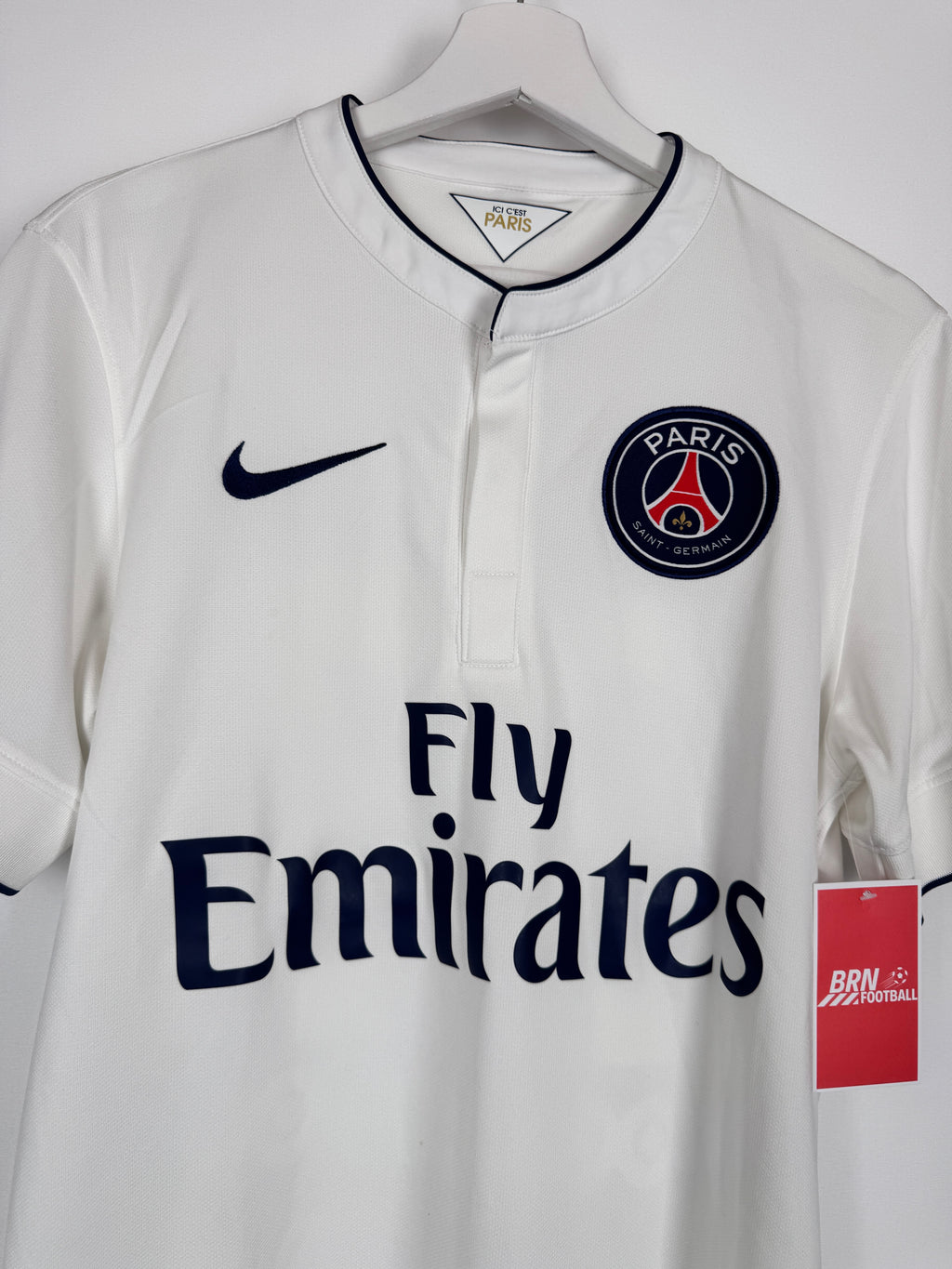PSG FOOTBALL JERSEY 1997/1998 HOME - NGOTTY #4 (S)
