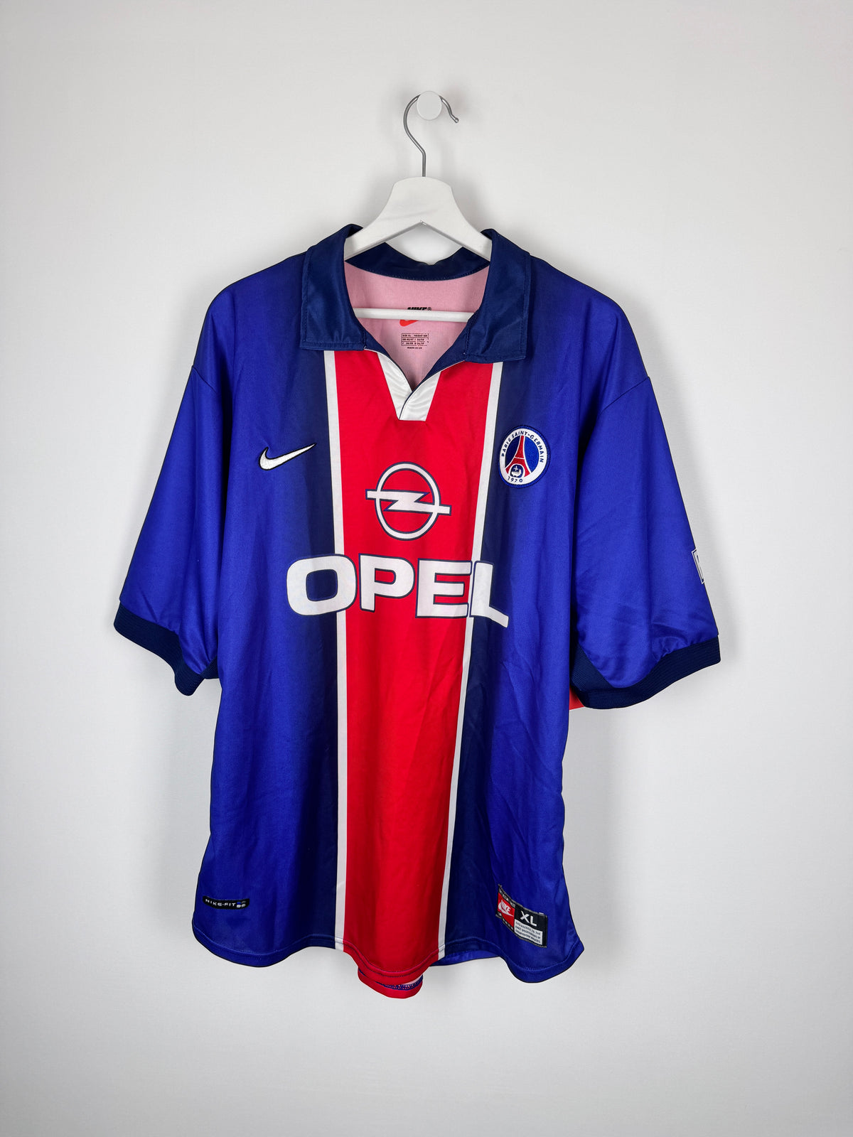 MAILLOT DE FOOTBALL PSG 1998/1999 DOMICILE - MARCO SIMONE #9 (XL)