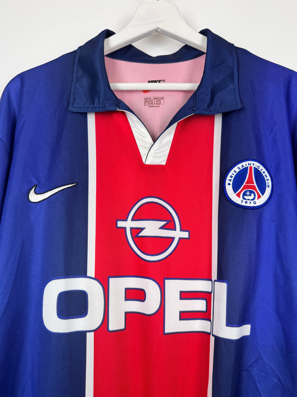 MAILLOT DE FOOTBALL PSG 1998/1999 DOMICILE - MARCO SIMONE #9 (XL)