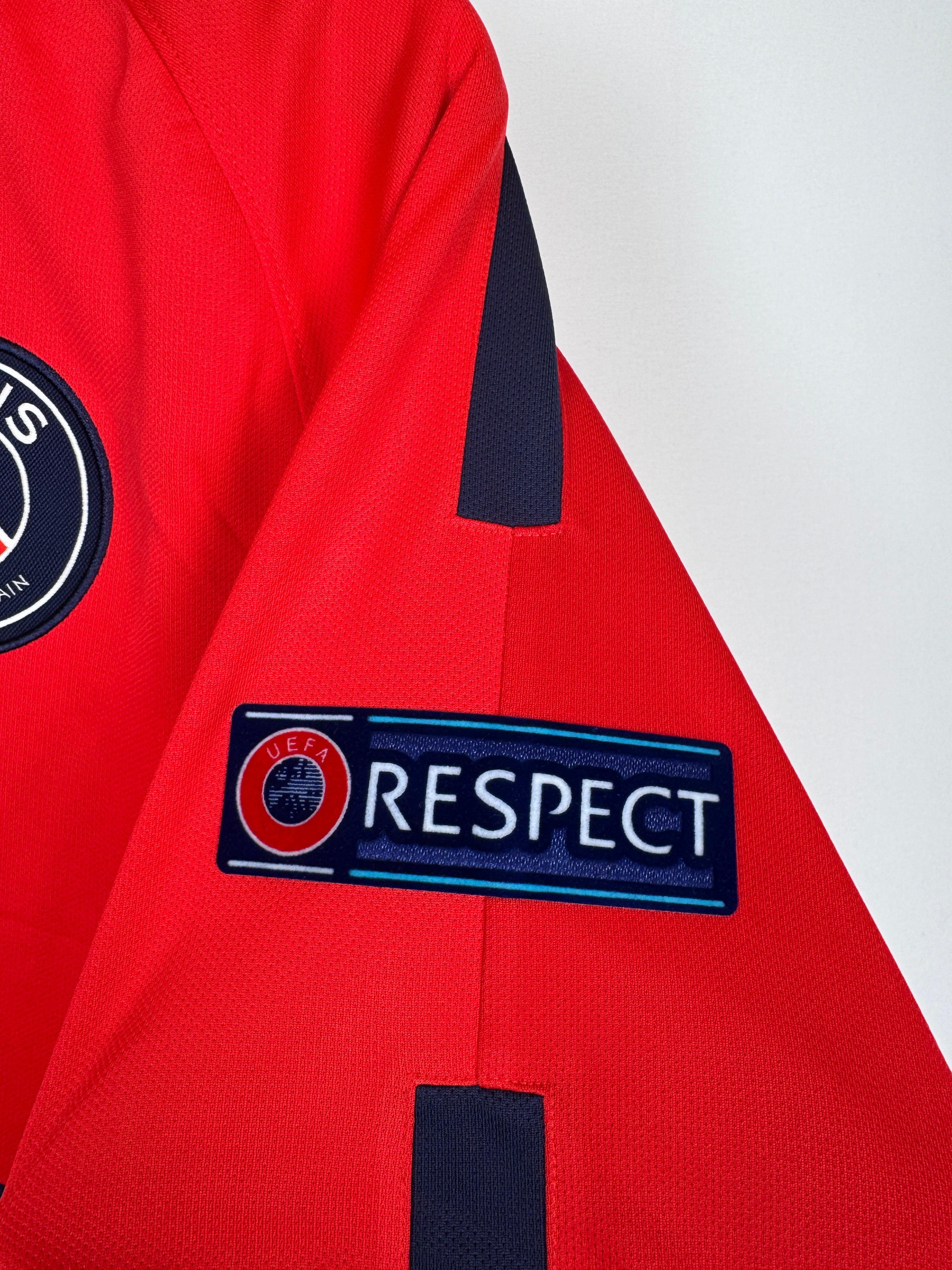 PSG FOOTBALL JERSEY 1997/1998 HOME - NGOTTY #4 (S)
