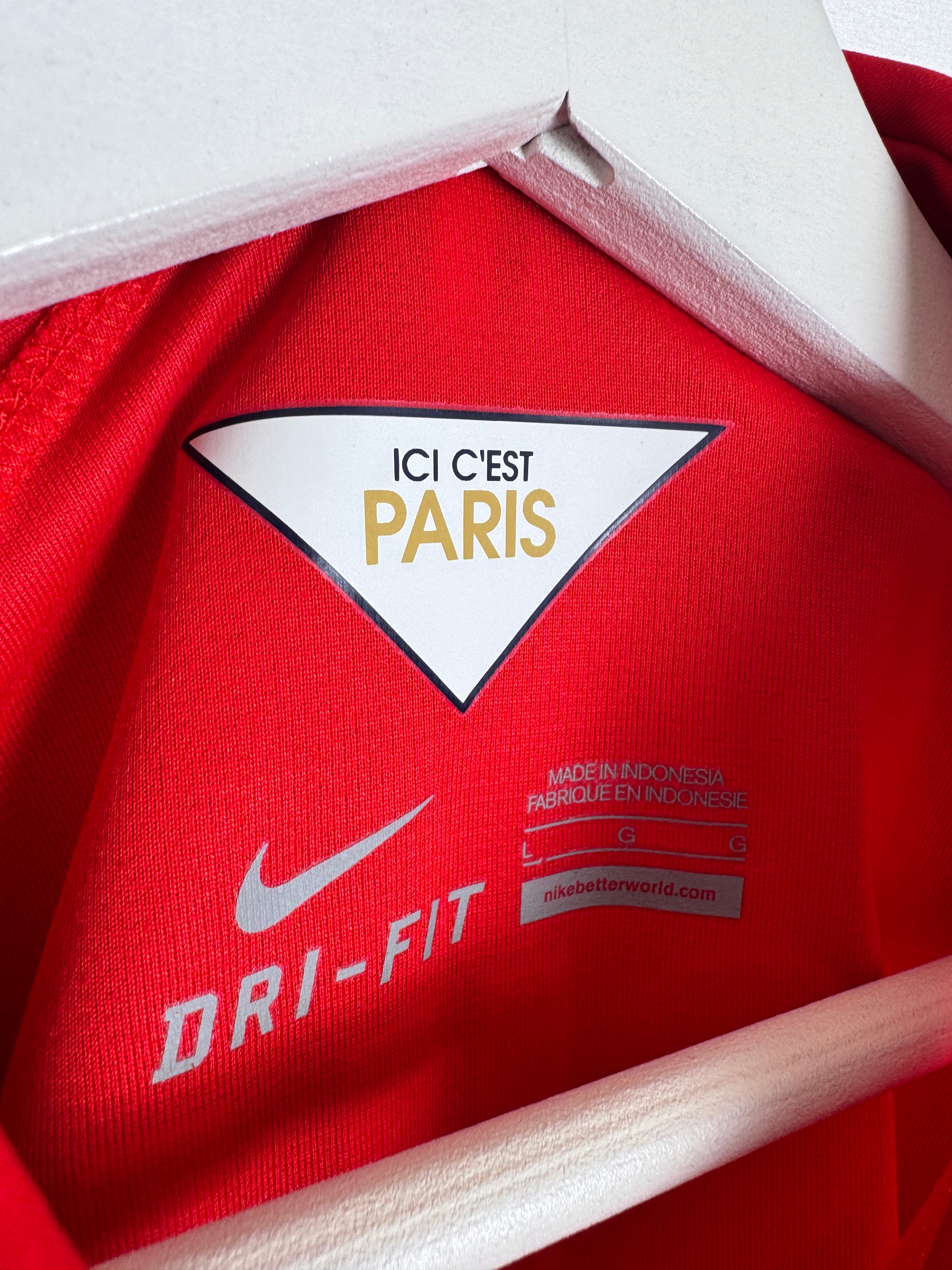 PSG FOOTBALL JERSEY 1997/1998 HOME - NGOTTY #4 (S)