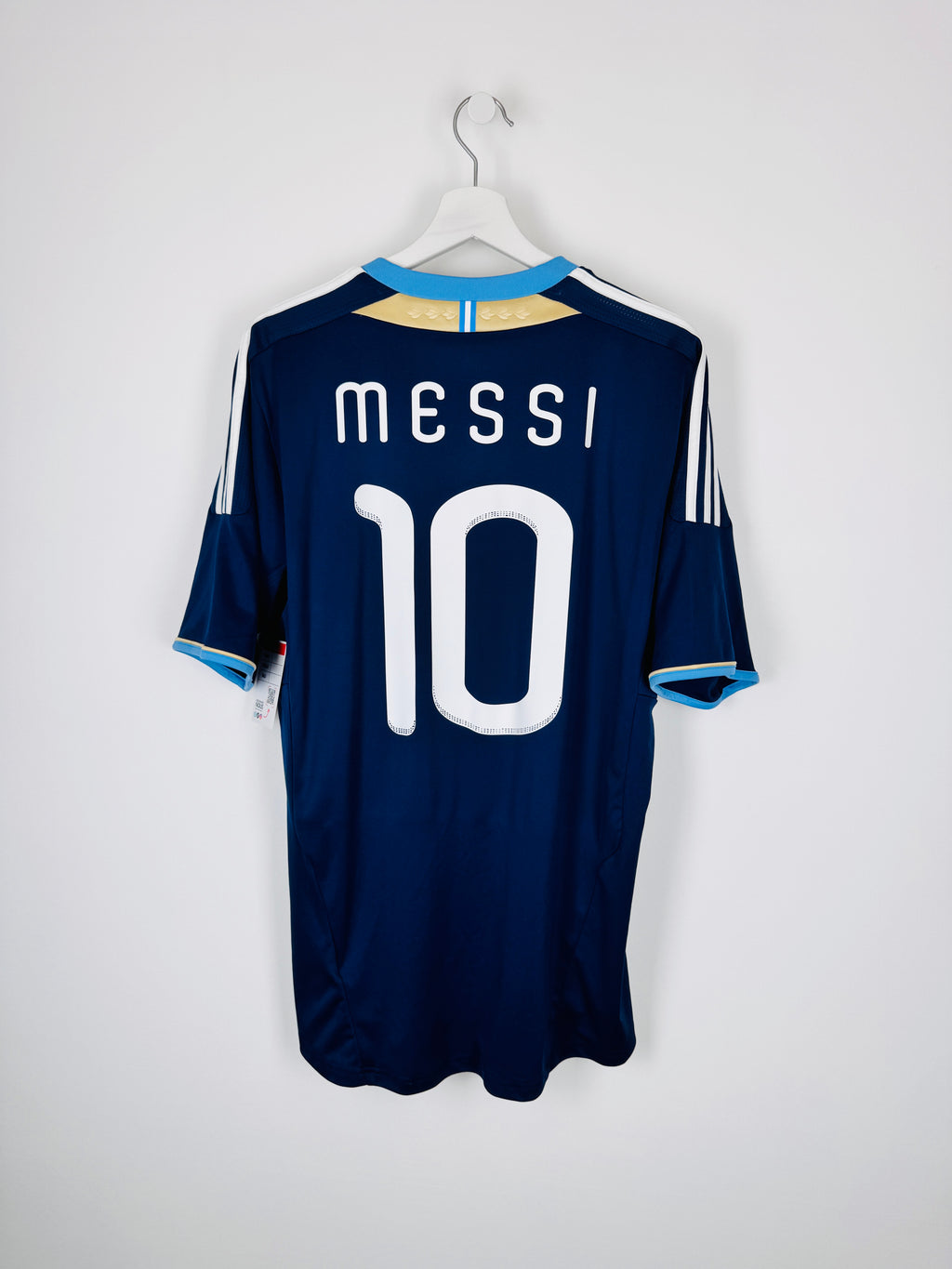 MAILLOT DE FOOTBALL ARGENTINE 2011 EXTÉRIEUR - LEO MESSI #10 (L)