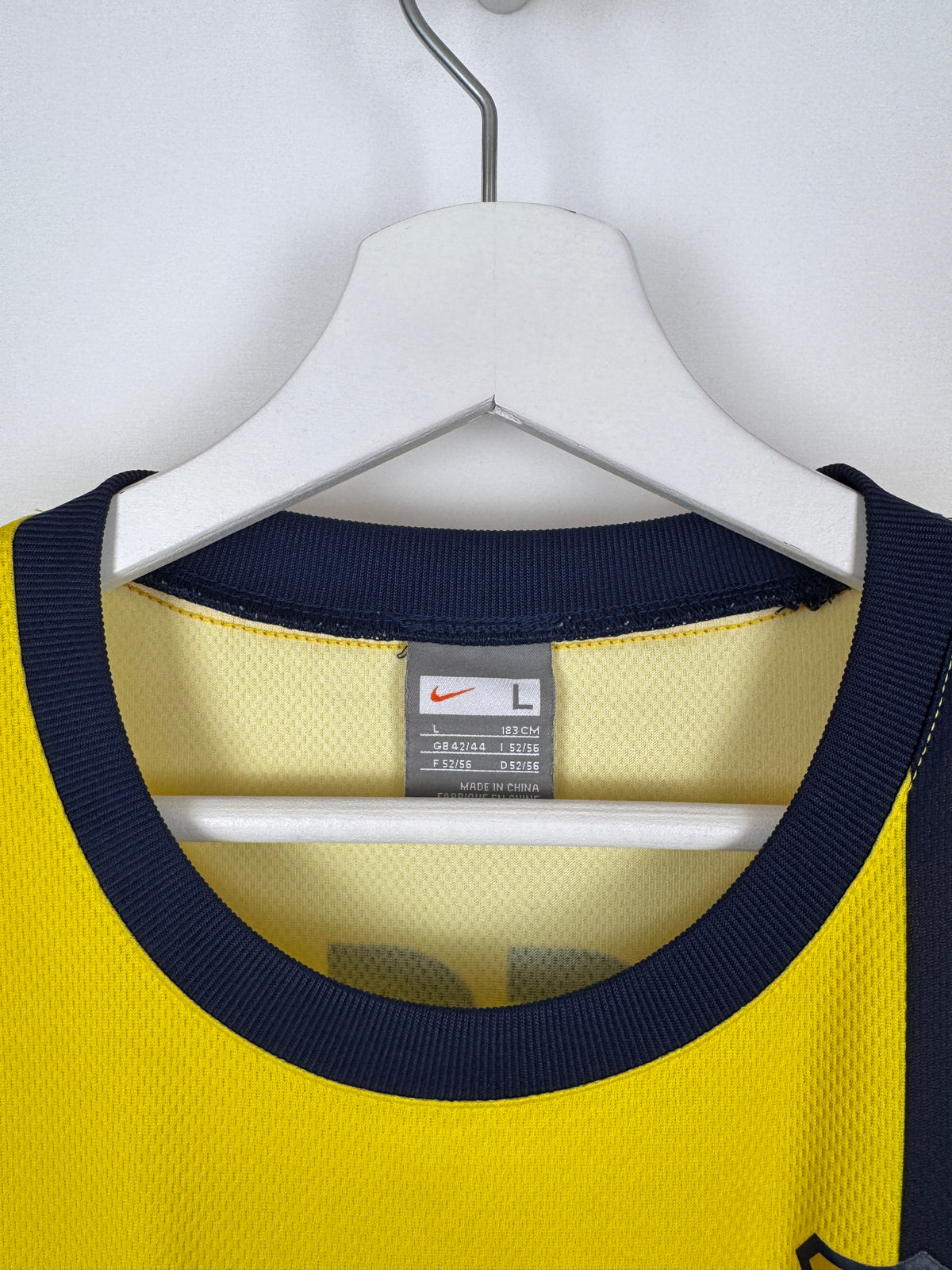 MAILLOT DE FOOTBALL BARCELONE 2008/2010 EXTÉRIEUR - LEO MESSI #10 (L)