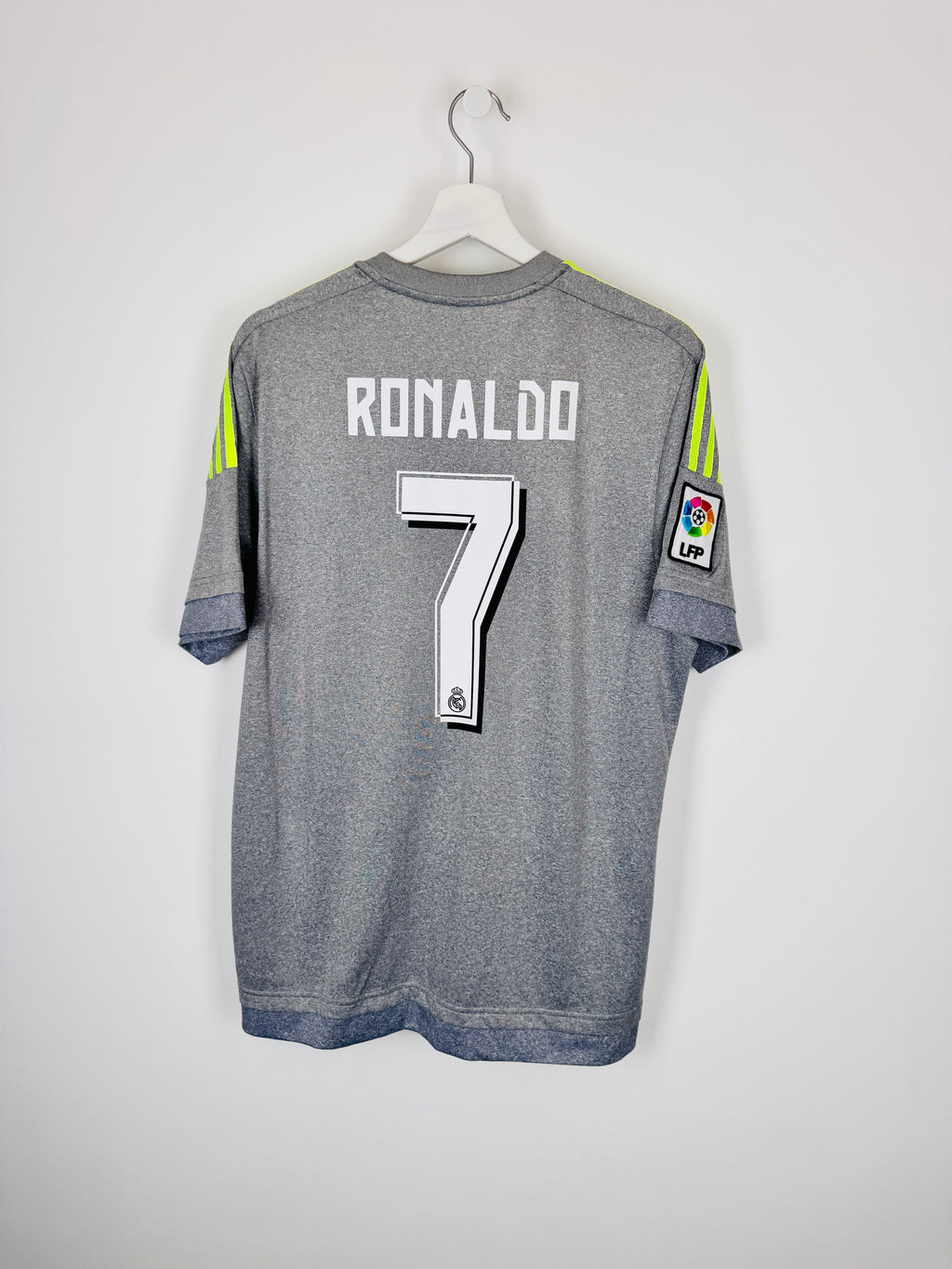 MAILLOT DE FOOTBALL REAL MADRID 2015/2016 EXTÉRIEUR - CRISTIANO RONALDO #7 (L)
