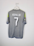 MAILLOT DE FOOTBALL REAL MADRID 2015/2016 EXTÉRIEUR - CRISTIANO RONALDO #7 (L)