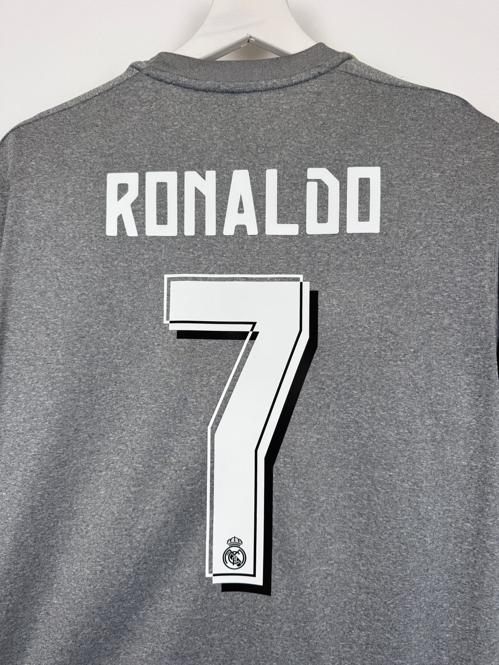 MAILLOT DE FOOTBALL REAL MADRID 2015/2016 EXTÉRIEUR - CRISTIANO RONALDO #7 (L)