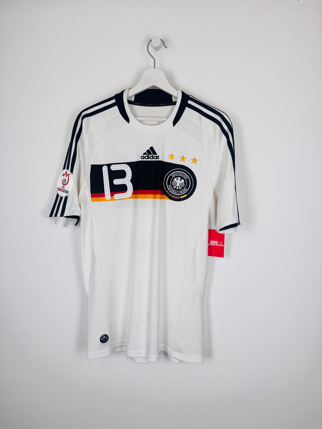 PSG FOOTBALL JERSEY 1997/1998 HOME - NGOTTY #4 (S)