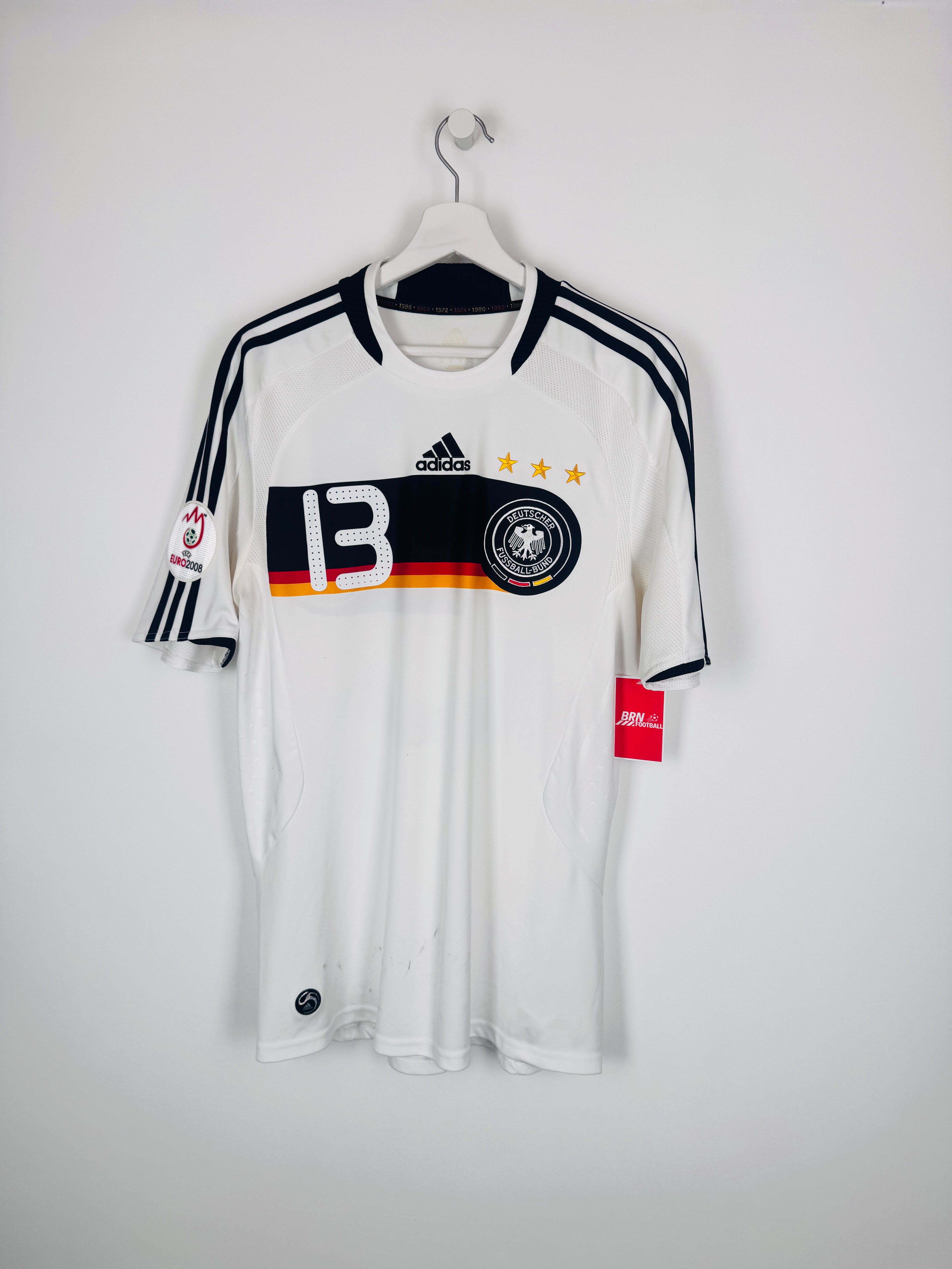 PSG FOOTBALL JERSEY 1997/1998 HOME - NGOTTY #4 (S)
