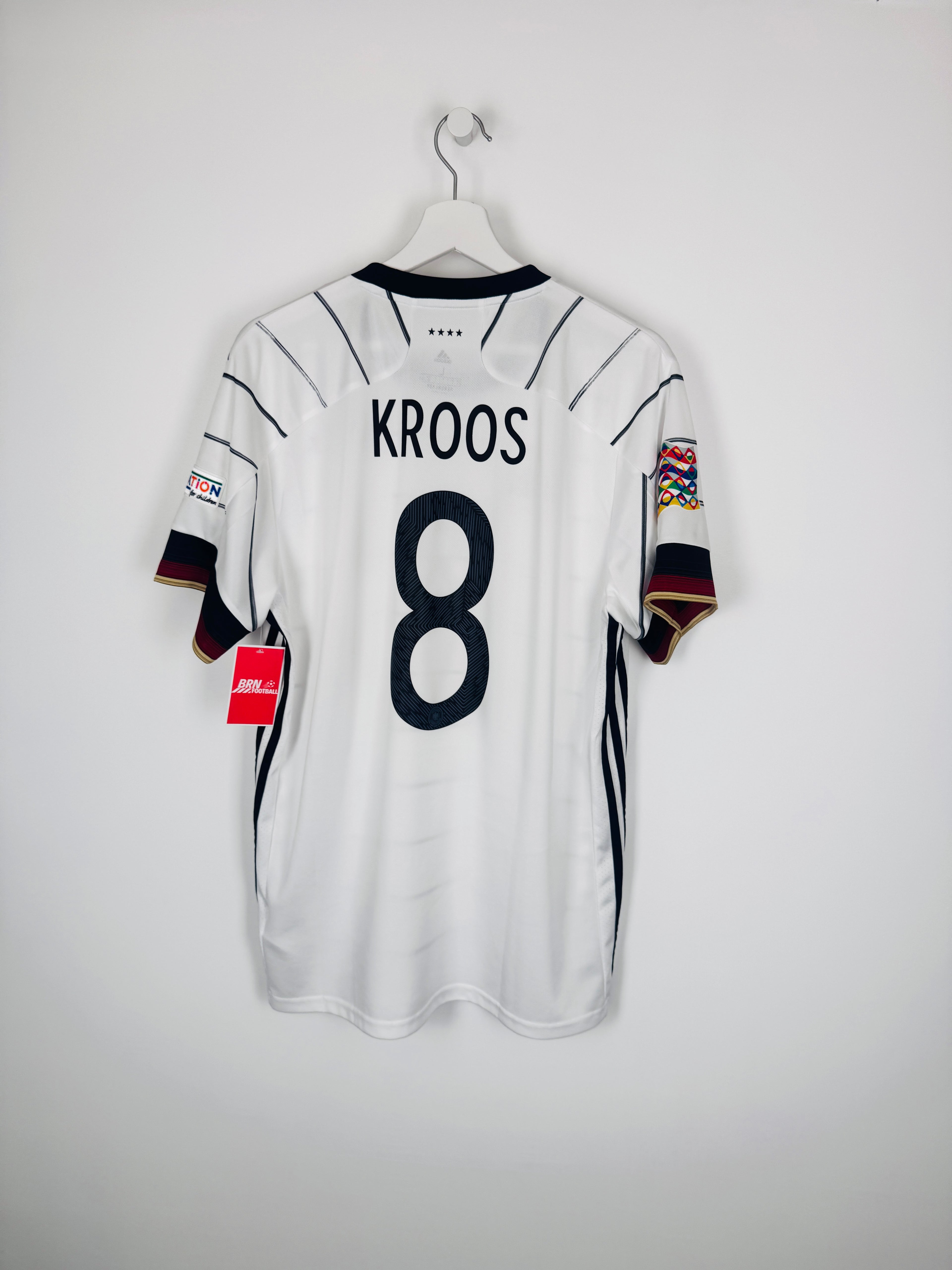 PSG FOOTBALL JERSEY 1997/1998 HOME - NGOTTY #4 (S)