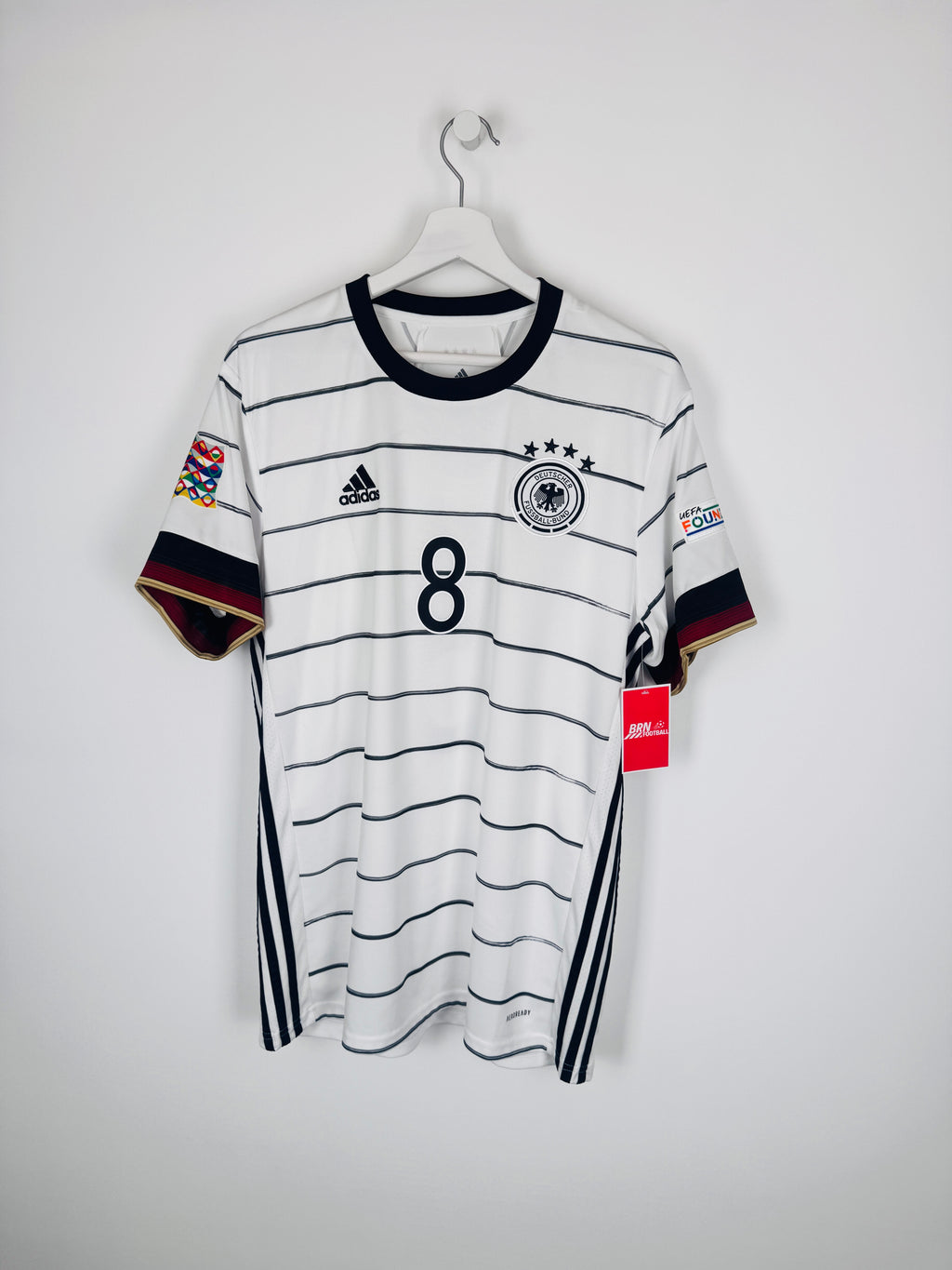 PSG FOOTBALL JERSEY 1997/1998 HOME - NGOTTY #4 (S)