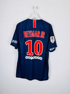 MAILLOT DE FOOTBALL PSG 2018/2019 DOMICILE - NEYMAR JR #10 (XL)