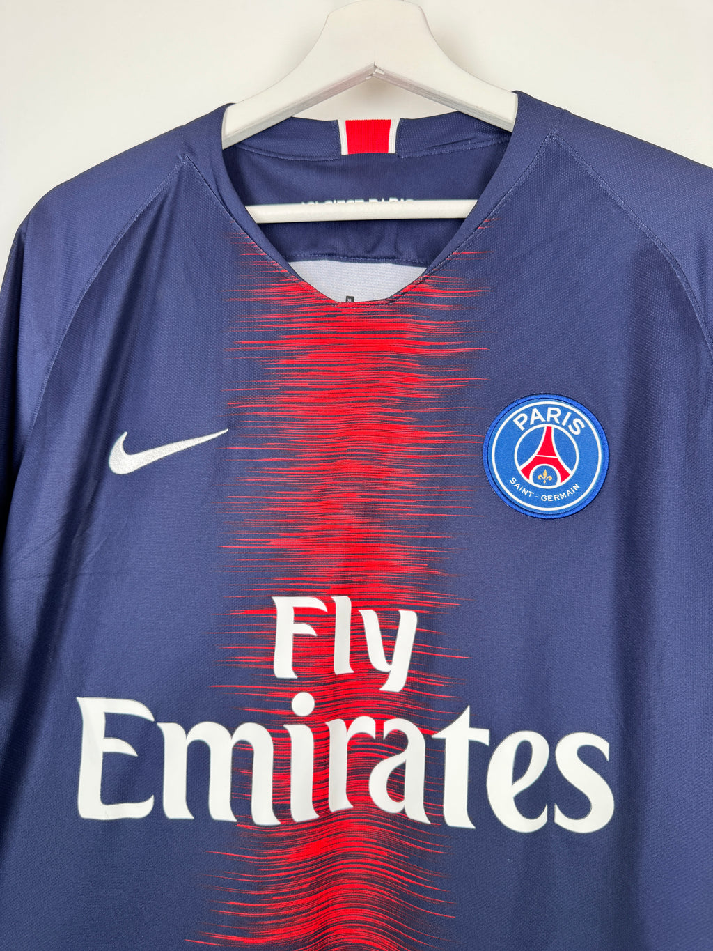 MAILLOT DE FOOTBALL PSG 2018/2019 DOMICILE - NEYMAR JR #10 (XL)