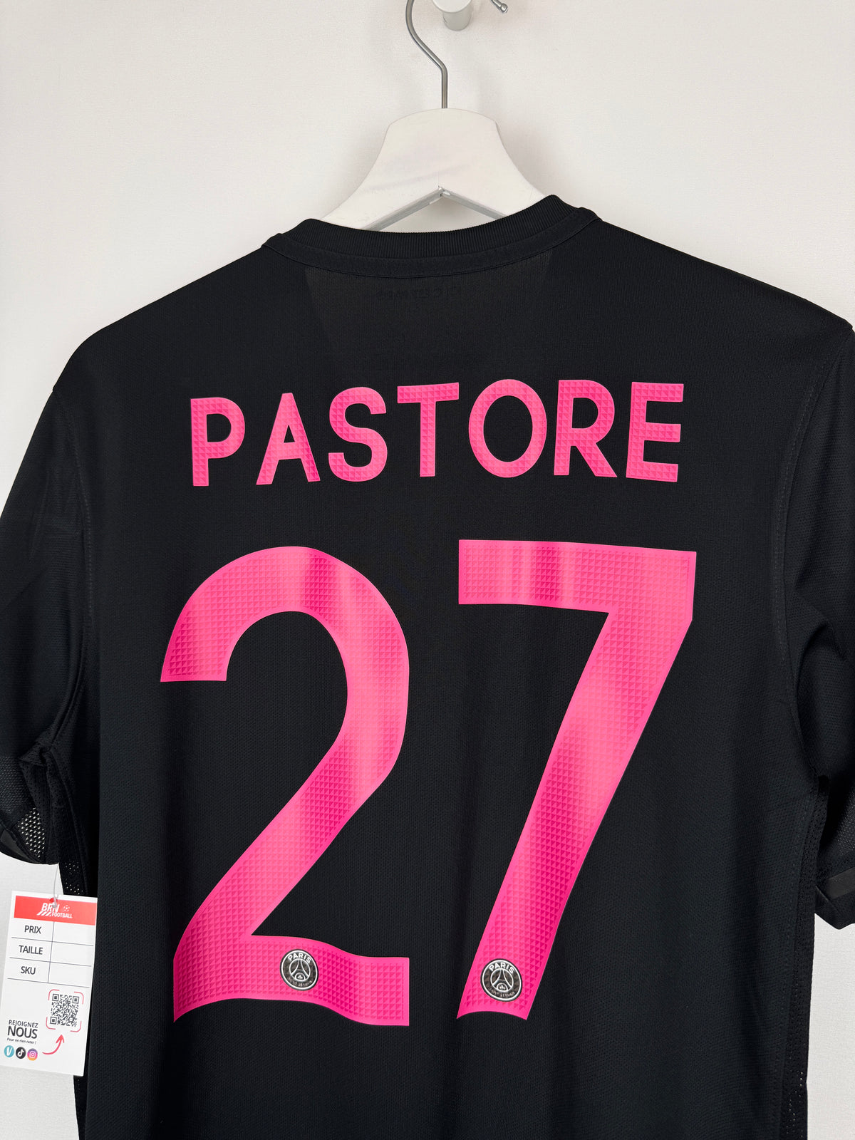 MAILLOT DE FOOTBALL PSG 2015/2016 THIRD - JAVIER PASTORE #27 (S)