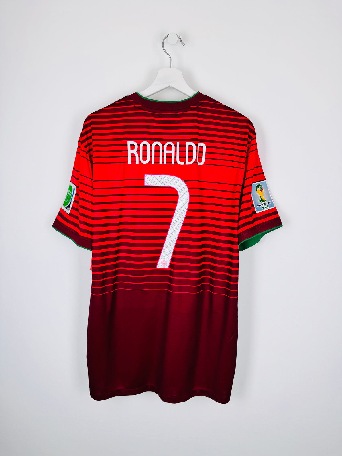 MAILLOT DE FOOTBALL PORTUGAL 2014 DOMICILE - CRISTIANO RONALDO #7 (XL)