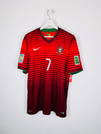 MAILLOT DE FOOTBALL PORTUGAL 2014 DOMICILE - CRISTIANO RONALDO #7 (XL)