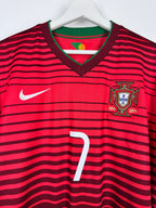 MAILLOT DE FOOTBALL PORTUGAL 2014 DOMICILE - CRISTIANO RONALDO #7 (XL)