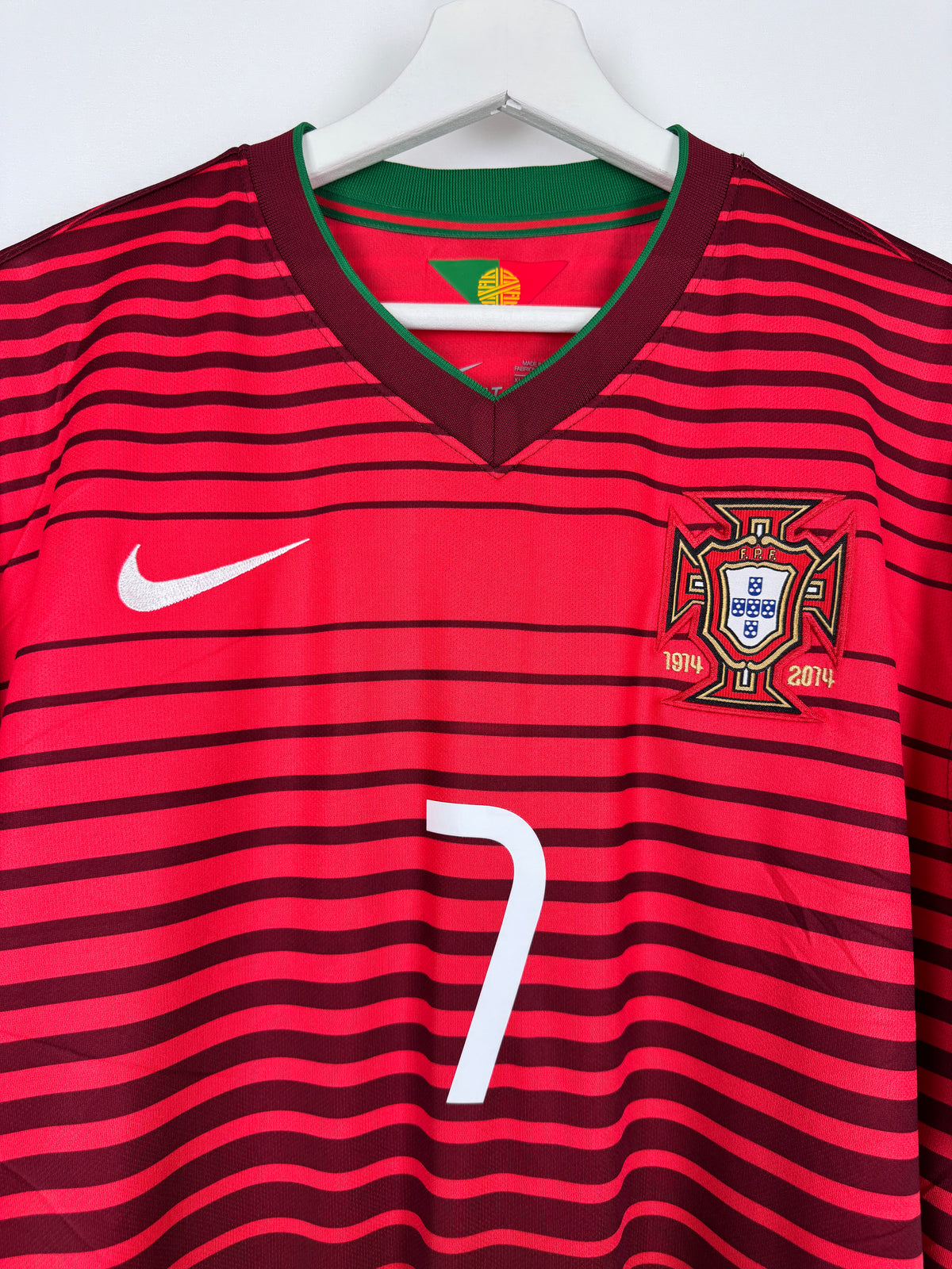MAILLOT DE FOOTBALL PORTUGAL 2014 DOMICILE - CRISTIANO RONALDO #7 (XL)