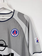 MAILLOT DE FOOTBALL PSG 2001/2002 EXTÉRIEUR - RONALDINHO #21 (M)