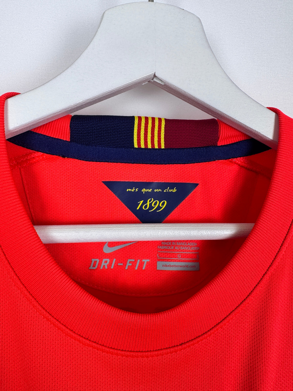 MAILLOT DE FOOTBALL BARCELONE 2014/2015 EXTÉRIEUR - LEO MESSI #10 (L)