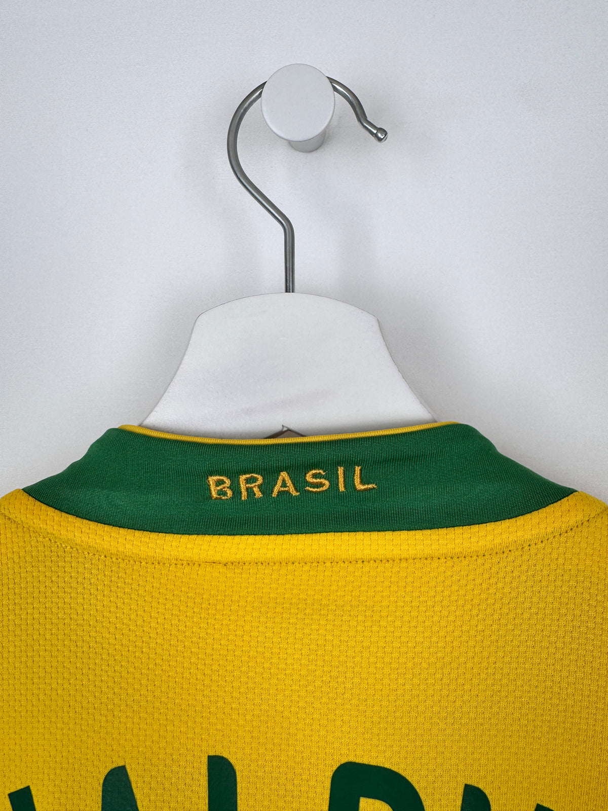 MAILLOT DE FOOTBALL BRÉSIL 2006 DOMICILE - RONALDINHO #10 (M)